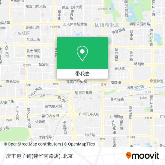 庆丰包子铺(建华南路店)地图