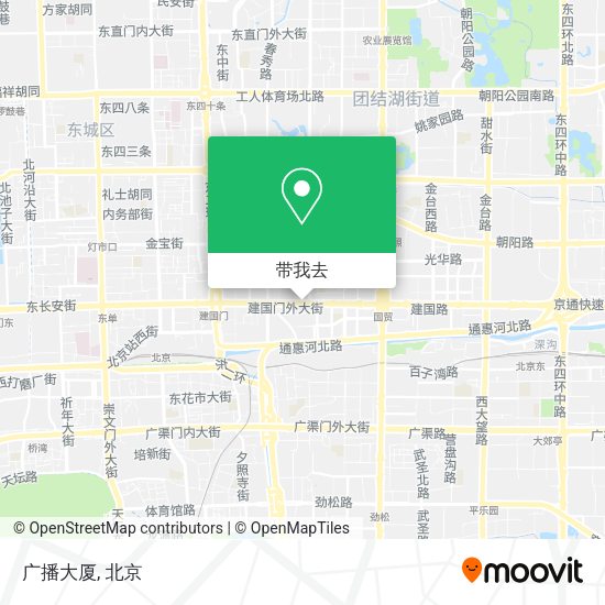 广播大厦地图