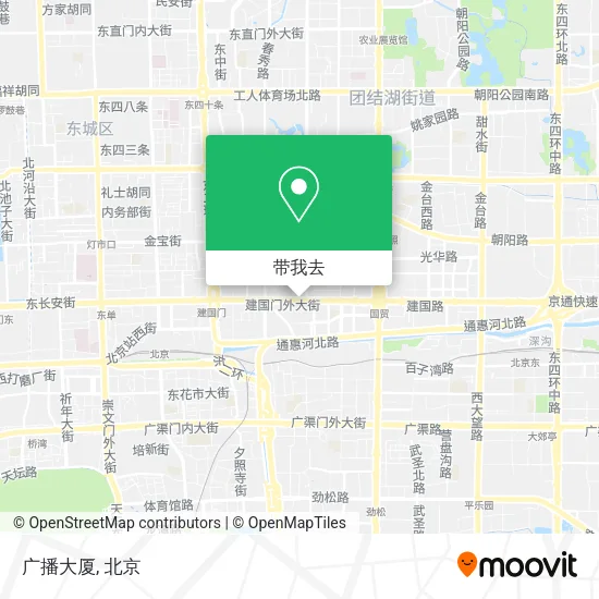 广播大厦地图
