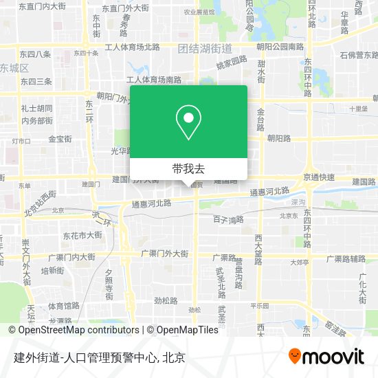 建外街道-人口管理预警中心地图