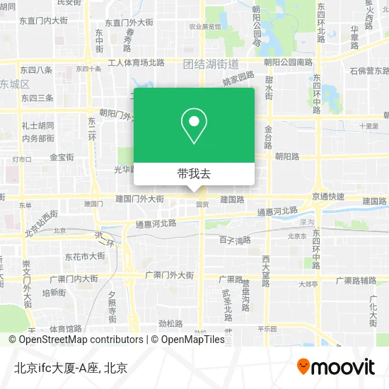 北京ifc大厦-A座地图