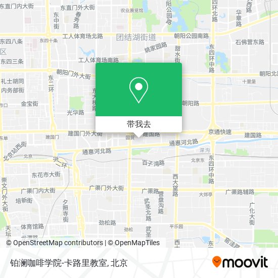 铂澜咖啡学院-卡路里教室地图