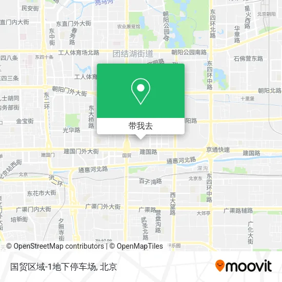 国贸区域-1地下停车场地图