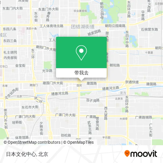 日本文化中心地图