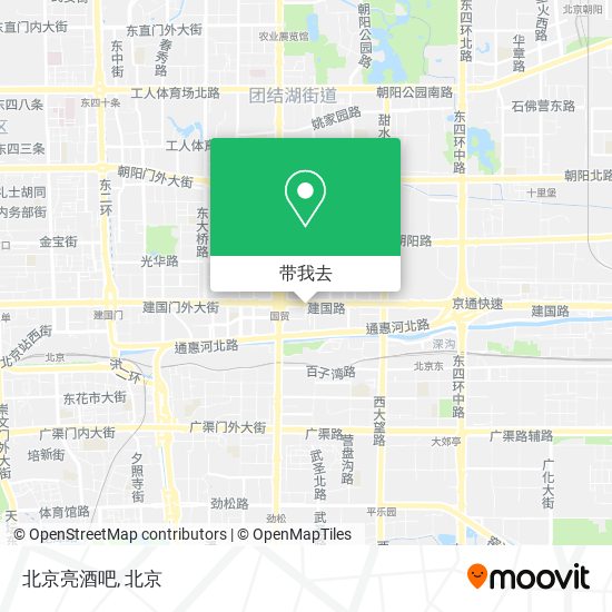 北京亮酒吧地图