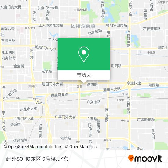 建外SOHO东区-9号楼地图