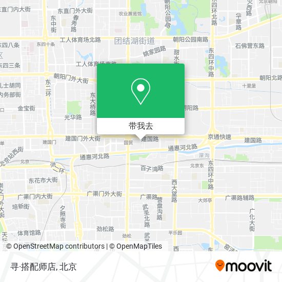 寻·搭配师店地图