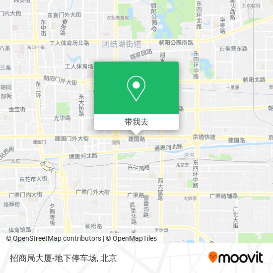 招商局大厦-地下停车场地图