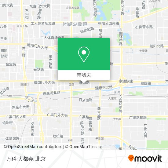 万科·大都会地图