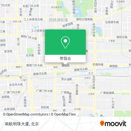 南航明珠大厦地图