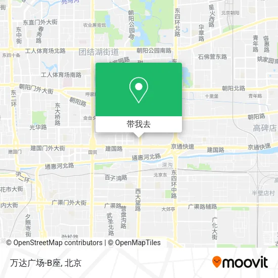 万达广场-B座地图