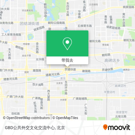 GBD公共外交文化交流中心地图