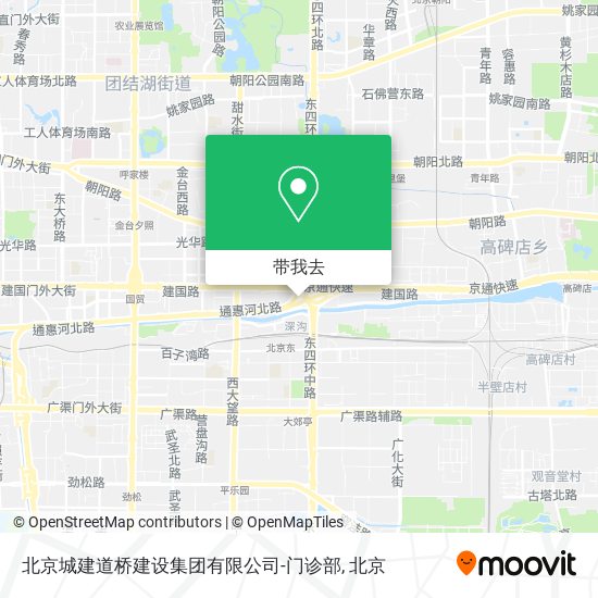 北京城建道桥建设集团有限公司-门诊部地图