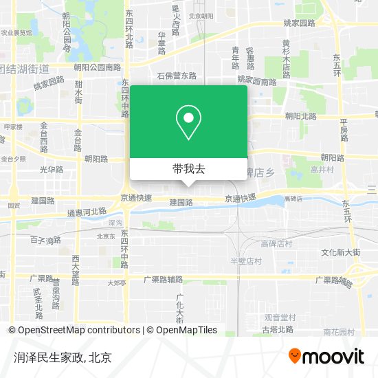 润泽民生家政地图
