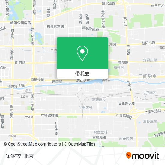 梁家菜地图