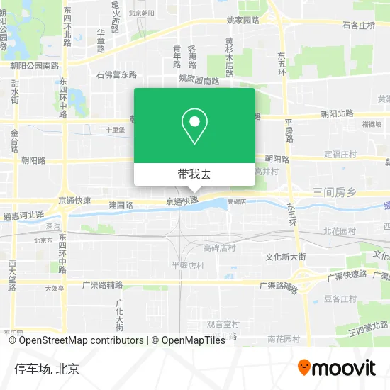 停车场地图