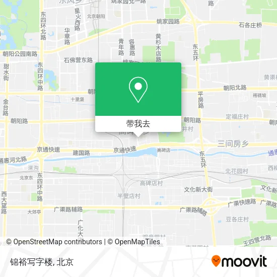 锦裕写字楼地图