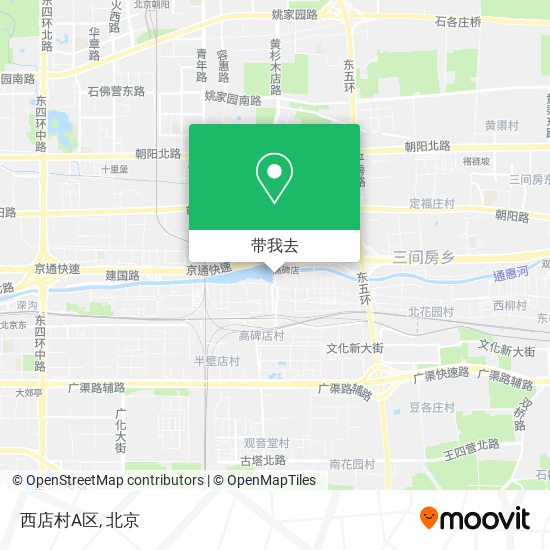 西店村A区地图