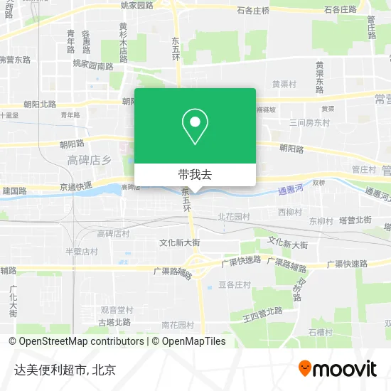 达美便利超市地图