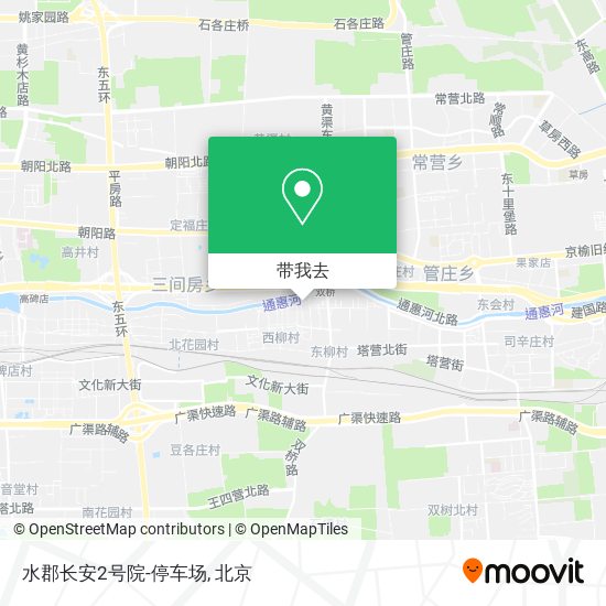 水郡长安2号院-停车场地图