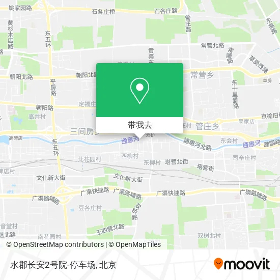 水郡长安2号院-停车场地图