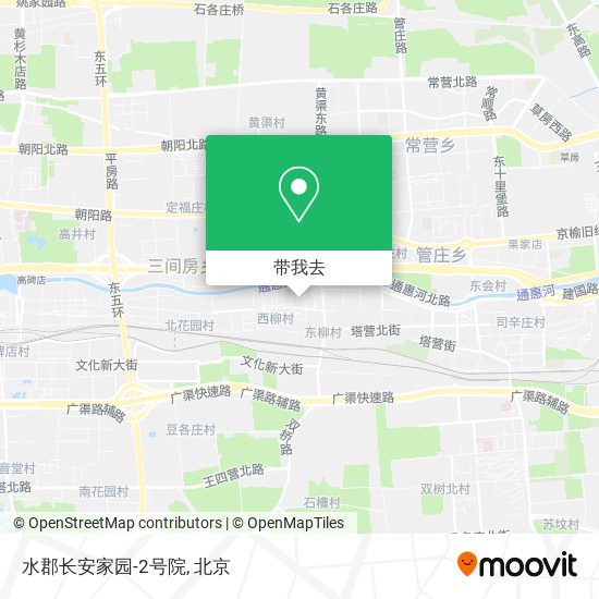 水郡长安家园-2号院地图