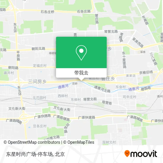 东星时尚广场-停车场地图