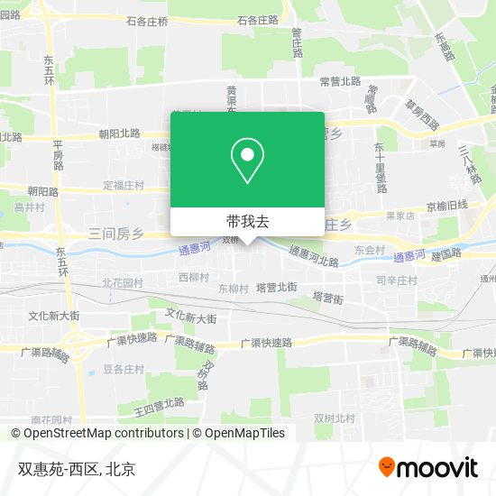 双惠苑-西区地图
