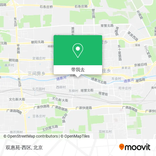 双惠苑-西区地图