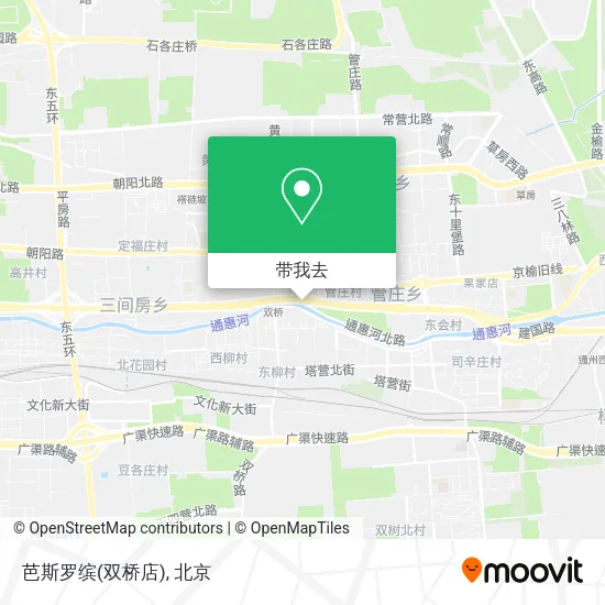 芭斯罗缤(双桥店)地图