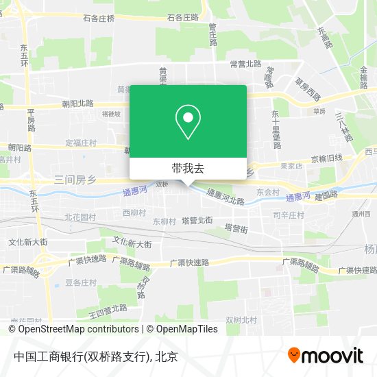 中国工商银行(双桥路支行)地图
