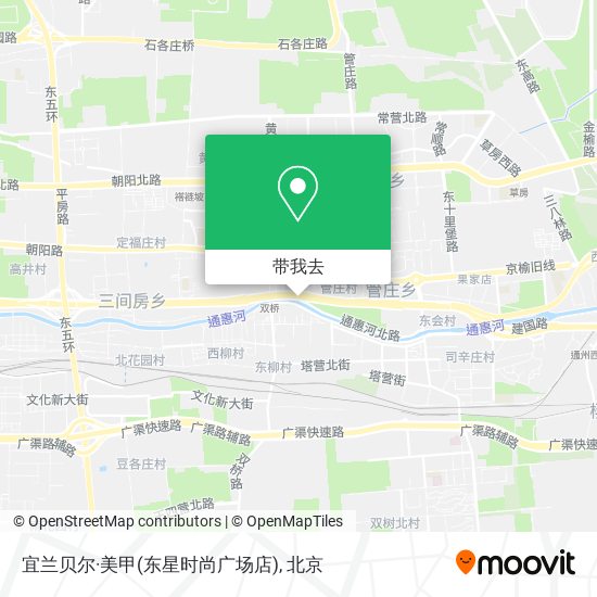宜兰贝尔·美甲(东星时尚广场店)地图