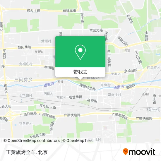 正黄旗烤全羊地图