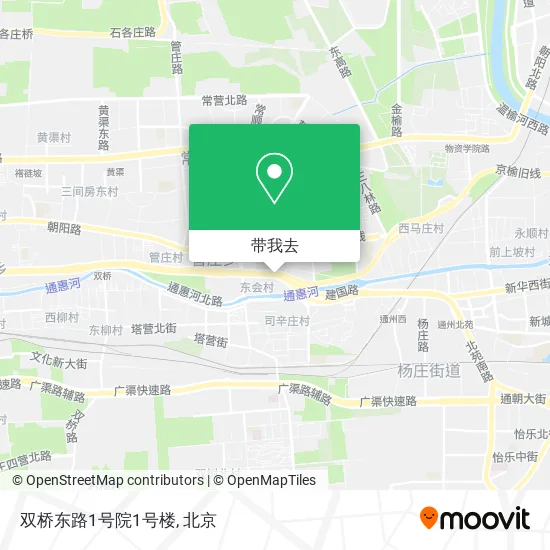 双桥东路1号院1号楼地图