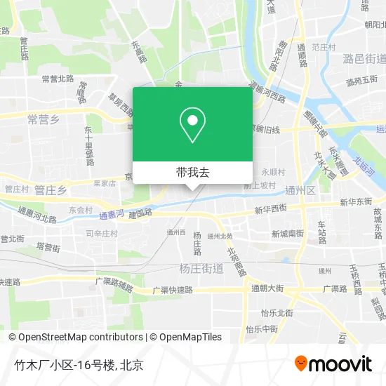 竹木厂小区-16号楼地图