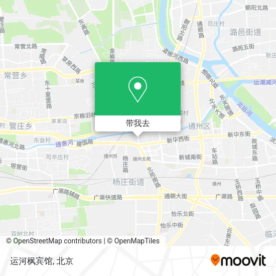 运河枫宾馆地图