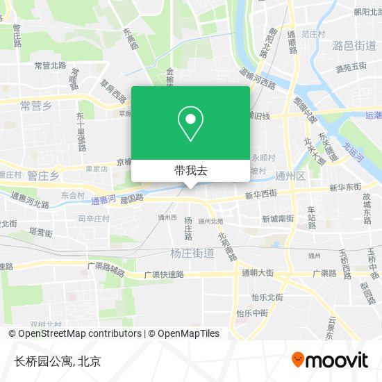 长桥园公寓地图