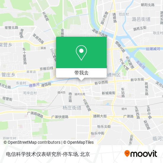 电信科学技术仪表研究所-停车场地图