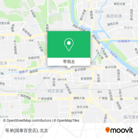 哥弟(国泰百货店)地图