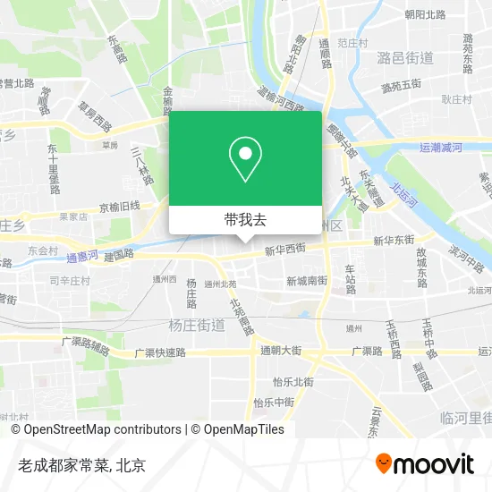 老成都家常菜地图