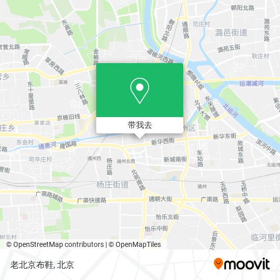 老北京布鞋地图