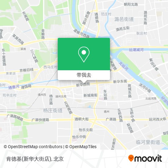 肯德基(新华大街店)地图