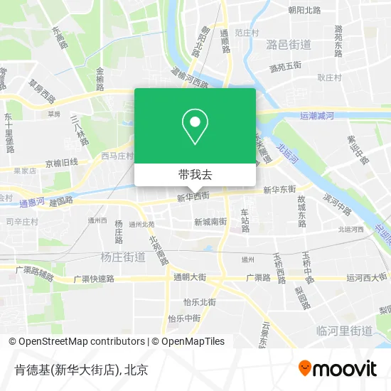 肯德基(新华大街店)地图