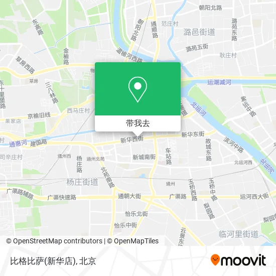 比格比萨(新华店)地图