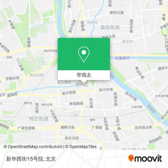 新华西街15号院地图