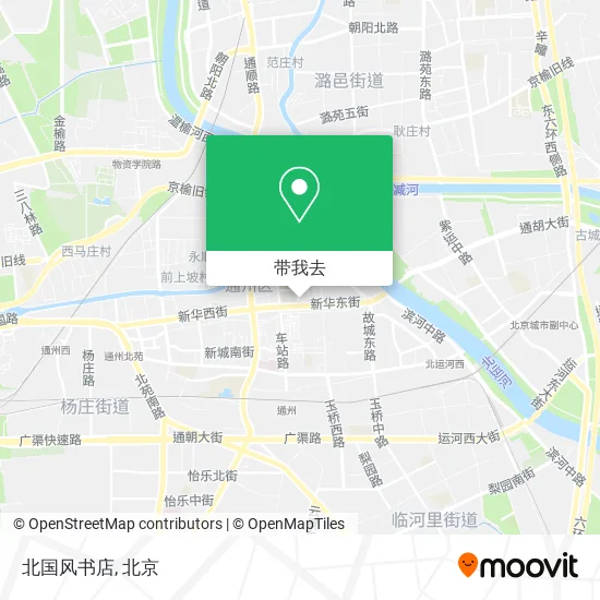 北国风书店地图