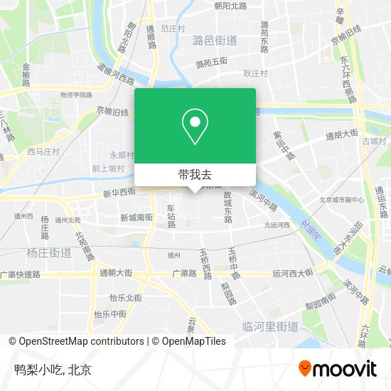 鸭梨小吃地图
