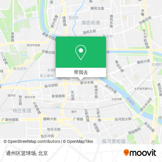 通州区篮球场地图