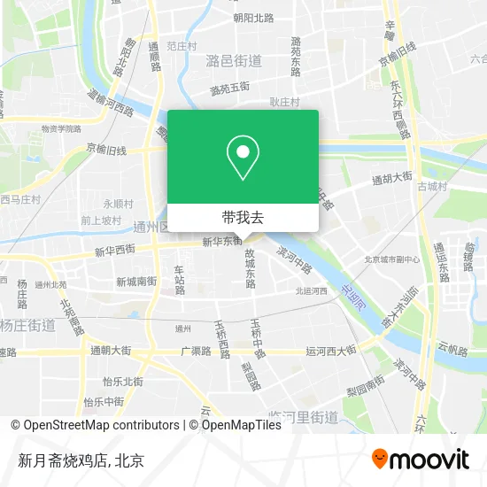 新月斋烧鸡店地图