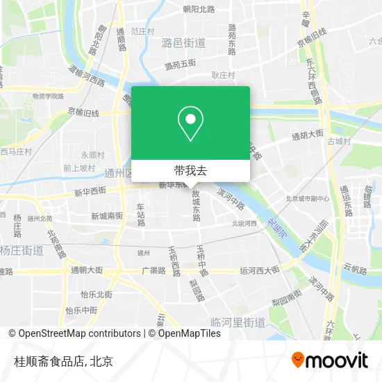 桂顺斋食品店地图